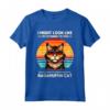 I Might Look Like I'm Listening To You Ragamuffin Cat Maglietta - Ideale per gli Amanti di Ragamuffin - Taglio Classico e Leggero
