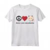 Kawaii Carino Ragamuffin Amante Pace, Amore Ragamuffin Gatto Maglietta - Design Unico per Amanti di Gatti - Ideale per Compleanni e Feste