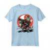 Samurai Ragamuffin Gatto Giapponese Kawaii Ninja Cat Maglietta - Design unico che fonde lo stile ninja e la cultura giapponese kawaii