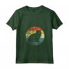 Donna Retro Vintage Design Ragamuffin Cat Maglietta con Collo a V - Amore Retro per i Gatti Ragamuffin