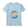 Donna Retro Vintage Design Ragamuffin Cat Maglietta con Collo a V - Amore Retro per i Gatti Ragamuffin