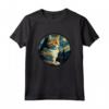 Ragamuffin Gatto in Notte Stellata - Maglietta Divertente per Amanti dei Gatti - Regalo Perfetto per Natale o Compleanni