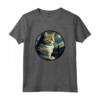 Ragamuffin Gatto in Notte Stellata - Maglietta Divertente per Amanti dei Gatti - Regalo Perfetto per Natale o Compleanni