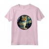 Ragamuffin Gatto in Notte Stellata - Maglietta Divertente per Amanti dei Gatti - Regalo Perfetto per Natale o Compleanni