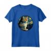 Ragamuffin Gatto in Notte Stellata - Maglietta Divertente per Amanti dei Gatti - Regalo Perfetto per Natale o Compleanni