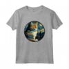 Ragamuffin Gatto in Notte Stellata - Maglietta Divertente per Amanti dei Gatti - Regalo Perfetto per Natale o Compleanni
