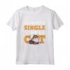 Non sono single Ho un gatto - Divertenti proprietari di ragamuffin Maglietta per amanti dei gatti - Ideale per uscite casual con gli amici