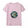 Donna Ragamuffin Gatto in Notte Stellata Pittura - Maglietta Divertente per Uomini, Donne e Bambini - Regalo Perfetto per Natale, Ringraziamento, San Valentino o Compleanni