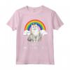 Ragamuffin Arcobaleno Trust Me I'm A Unicorn Cat Maglietta - Regalo Divertente per Amanti dei Gatti