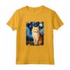 Ragamuffin Gatto Notte Stellata Pittura Mamma Papà Maglietta - Regalo Divertente per Amanti dei Gatti - Ideale per Natale, Ringraziamento o Compleanno