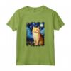 Ragamuffin Gatto Notte Stellata Pittura Mamma Papà Maglietta - Regalo Divertente per Amanti dei Gatti - Ideale per Natale, Ringraziamento o Compleanno