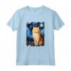 Ragamuffin Gatto Notte Stellata Pittura Mamma Papà Maglietta - Regalo Divertente per Amanti dei Gatti - Ideale per Natale, Ringraziamento o Compleanno