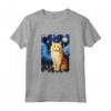 Ragamuffin Gatto Notte Stellata Pittura Mamma Papà Maglietta - Regalo Divertente per Amanti dei Gatti - Ideale per Natale, Ringraziamento o Compleanno