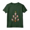 Ragamuffin - Maglietta Albero di Natale Gatto - Regalo Natale per Amanti dei Gatti - Design Unico e Originale