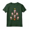 Ragamuffin - Decorazione per albero di Natale a forma di gatto Maglietta - Regalo Natale per Amanti dei Gatti Ragamuffin