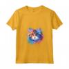 Donna Splash Art Ragamuffin - Faccia di gatto colorata Maglietta con Collo a V - Design Gatto Ragamuffin Unico e Artistico