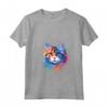 Donna Splash Art Ragamuffin - Faccia di gatto colorata Maglietta con Collo a V - Design Gatto Ragamuffin Unico e Artistico