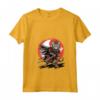 Donna Samurai Ragamuffin Gatto Giapponese Kawaii Ninja Cat - Maglietta con Collo a V - Design Unico per Amanti della Cultura Giapponese e dei Gatti