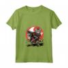 Donna Samurai Ragamuffin Gatto Giapponese Kawaii Ninja Cat - Maglietta con Collo a V - Design Unico per Amanti della Cultura Giapponese e dei Gatti