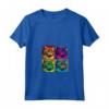 Donna Ragamuffin Cat Pop Art Design - Maglietta Colorata con Collo a V Ideale per Regali Fan Gatti - Perfetta per Natale, Compleanni o San Valentino