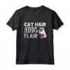 I Capelli di Gatto Aggiungono un Tocco Divertente - Maglietta Ragamuffin Amante dei Gatti e Proprietario - Regalo Natale o Compleanno per gli Amanti dei Gatti