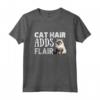 I Capelli di Gatto Aggiungono un Tocco Divertente - Maglietta Ragamuffin Amante dei Gatti e Proprietario - Regalo Natale o Compleanno per gli Amanti dei Gatti