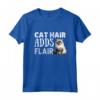 I Capelli di Gatto Aggiungono un Tocco Divertente - Maglietta Ragamuffin Amante dei Gatti e Proprietario - Regalo Natale o Compleanno per gli Amanti dei Gatti