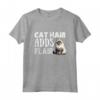 I Capelli di Gatto Aggiungono un Tocco Divertente - Maglietta Ragamuffin Amante dei Gatti e Proprietario - Regalo Natale o Compleanno per gli Amanti dei Gatti