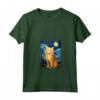 Ragamuffin Gatto Notte Stellata Pittura Mamma Papà - Maglietta Divertente per Amanti dei Gatti - Ideale per Natale o Compleanno