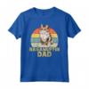 Ragamuffin Cat Dad Retro Vintage Style - Maglietta Divertente per gli Amanti dei Gatti - Idea Regalo per Compleanno, Natale, San Valentino