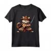 Samurai Ragamuffin Gatto giapponese Kawaii Ninja Cat Maglietta - Design unico per gli amanti dei gatti e della cultura giapponese