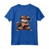 Samurai Ragamuffin Gatto giapponese Kawaii Ninja Cat Maglietta - Design unico per gli amanti dei gatti e della cultura giapponese