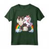 Unicorno Equitazione Ragamuffin Gatto Ragazzo Ragazze Ragazze Adolescenti Maglietta - Leggera e Divertente per Acquisti Online