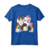 Unicorno Equitazione Ragamuffin Gatto Ragazzo Ragazze Ragazze Adolescenti Maglietta - Leggera e Divertente per Acquisti Online