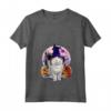 Donna Ragamuffin Gatto Carino Halloween Strega Zucca Maglietta con Collo a V - Ideale per Halloween - Acquista Online Maglietta Unisex