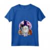 Donna Ragamuffin Gatto Carino Halloween Strega Zucca Maglietta con Collo a V - Ideale per Halloween - Acquista Online Maglietta Unisex