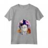 Donna Ragamuffin Gatto Carino Halloween Strega Zucca Maglietta con Collo a V - Ideale per Halloween - Acquista Online Maglietta Unisex