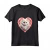 HapTiger - Maglietta Ragamuffin Cat Love per Amanti dei Gatti - Ideale per Compleanni o Regali