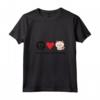 Donna Kawaii Carino Ragamuffin Amante Pace, Amore Ragamuffin Gatto Maglietta con Collo a V - Ideale per Compleanni e Feste - Design Unico per Amanti dei Gatti Ragamuffin