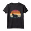 Retro Vintage Sunset Kitten Feline Pet Ragamuffin Cat Maglietta - Stylish Tee for Cat Owners - Buy Online Cat Lover Shirt