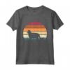 Retro Vintage Sunset Kitten Feline Pet Ragamuffin Cat Maglietta - Stylish Tee for Cat Owners - Buy Online Cat Lover Shirt