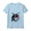 Donna Ragamuffin Cat 4th Luglio America USA Bandiera Maglietta con Collo a V - Regalo per Proprietari di Gatti - Ideale per Natale, Ringraziamento, Compleanni o San Valentino