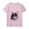 Donna Ragamuffin Cat 4th Luglio America USA Bandiera Maglietta con Collo a V - Regalo per Proprietari di Gatti - Ideale per Natale, Ringraziamento, Compleanni o San Valentino