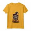 Cappello da strega a forma di gatto Ragamuffin - Maglietta con Collo a V per Halloween - Costume Divertente e Inquietante