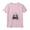 Ragamuffin - Albero di Natale Divertente a Quadri, Motivo: Gatto - Maglietta con Collo a V - Regalo di Natale per Amanti dei Gatti