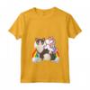 Donna Unicorno Equitazione Ragamuffin Gatto Ragazzo Ragazze Ragazze Adolescenti - Maglietta con Collo a V Leggera e Fantastica