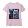 Ragamuffin Cat Notte stellata - Maglietta Gatto Ragamuffin per Veri Amanti - Ideale per Regali Personalizzati