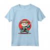 Donna Samurai Gatto Giapponese Kawaii Ninja Ragamuffin Cat Maglietta con Collo a V - Stile Unico per Appassionati di Gatti e Ninja - Acquista Online!