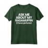 Ask Me About My Ragamuffin - Maglietta Divertente per Genitori di Gatto Ragamuffin - Ideale per Compleanno o Natale