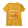 Donna You Can't Scare Crazy Ragamuffin Lady - Maglietta Halloween Leggera e Divertente - Ideale come Regalo di Halloween